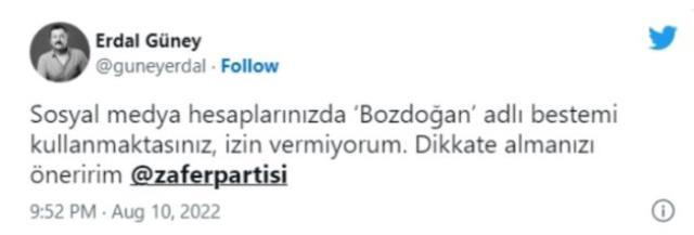 Ünlü müzisyen Erdal Güney'den Zafer Partisi'ne sert uyarı: Türkümü kullanmayın, izin vermiyorum