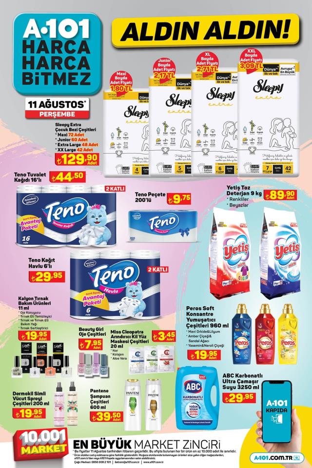 11 Ağustos A101 kataloğu: A101'e gelen ürünler! A101 bu hafta katalog ürünleri neler? A101'e gelecek ürünler ve A101 fiyat listesi!
