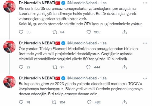 Bakan Nebati, 'Biz ÖTV'yi artıracaktık, Kılıçdaroğlu konuştu' sözlerine açıklık getirdi