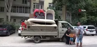 Ev sahibinin oğlu kız kaçırınca 3 çocukla sokakta kaldılar