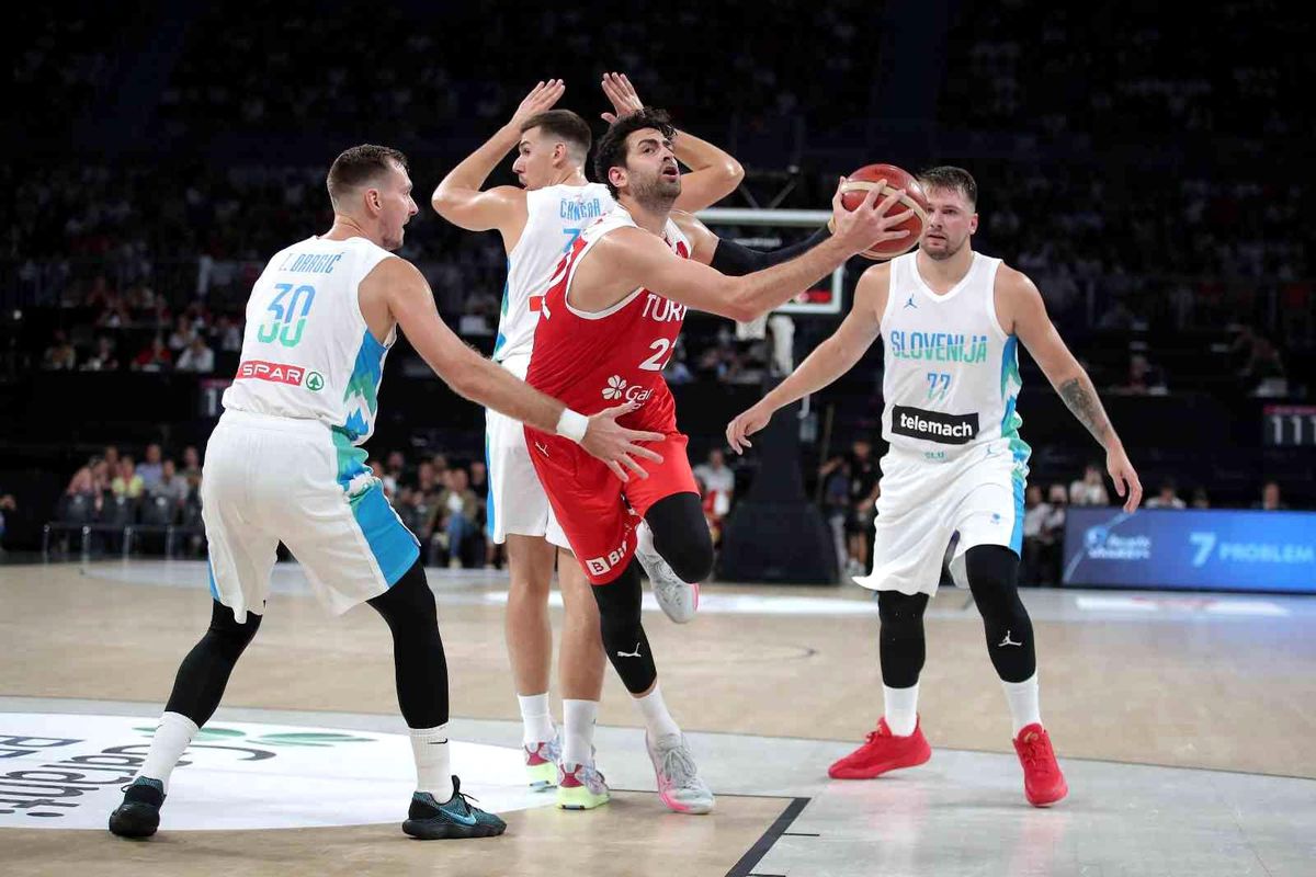 Hazırlık maçı: Türkiye: 103 Slovenya: 104