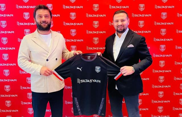 Pendikspor'un ana sponsoru Siltaş Yapı oldu