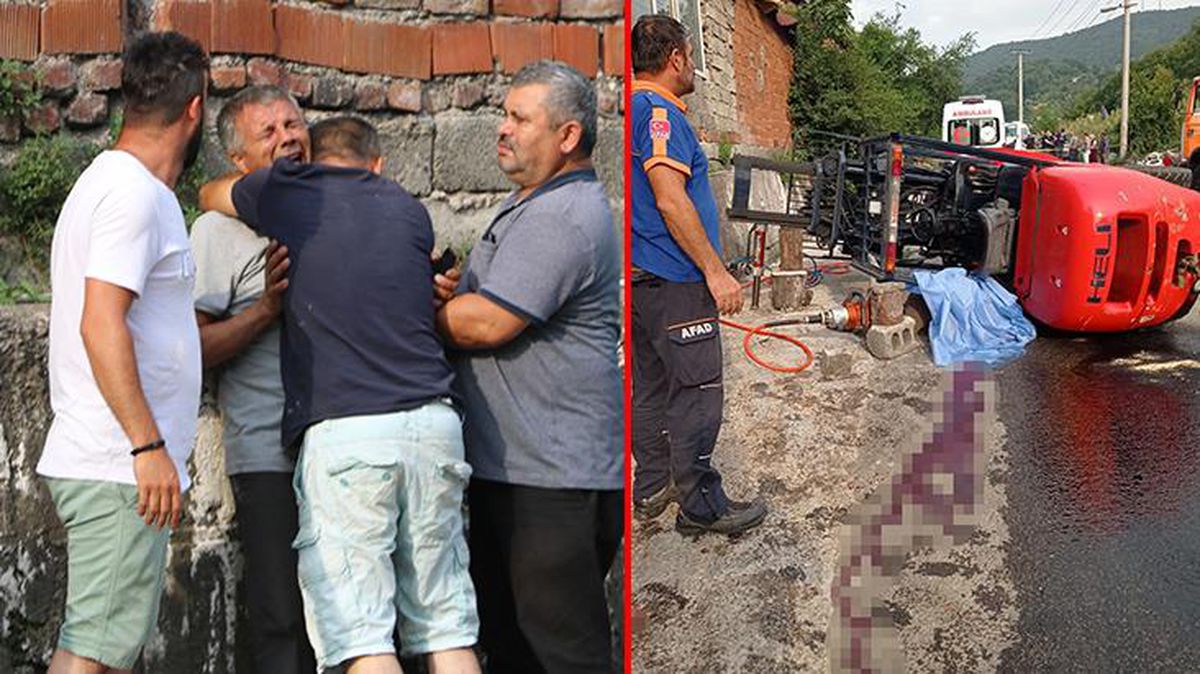 19 yaşındaki genç, kullandığı forkliftin altında kalarak hayatını kaybetti