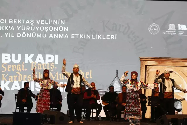 Hacı Bektaş Veli'yi Anma törenine Cumhurbaşkanı'nın okuduğu dizeler damga vurdu