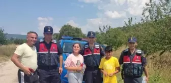Köyde kaybolan 2 çocuk, bulunup, ailelerine teslim edildi