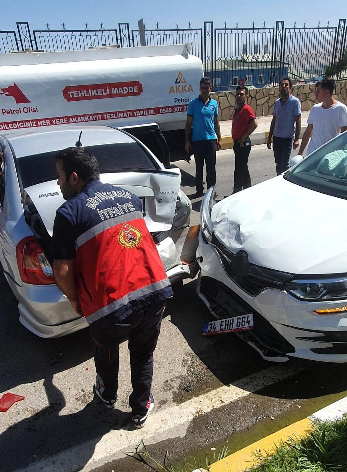 Son dakika haber! Edremit'te zincirleme kaza