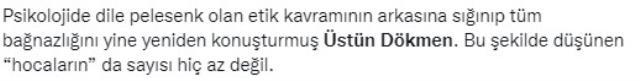 Üstün Dökmen'den skandal sözleri sosyal medyayı karıştırdı: Başörtülü psikolog ve psikiyatr olamaz