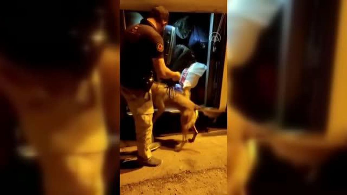 Yolcu otobüsünde 3 kilo 660 gram eroin ele geçirildi