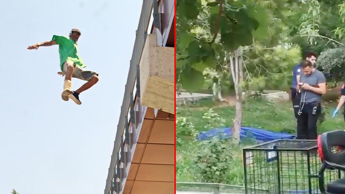2 gün önce canına kıymak isterken polis tarafından kurtarılmıştı! Bugün 15. kattan atlayıp intihar etti