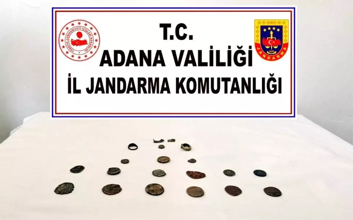 Adana haber | Adana'da 20 tarihi obje ele geçirildi