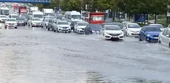 Ankara haber... Ankara'da fırtına ve sağanak hayatı felç etti