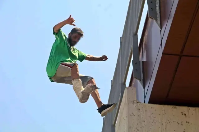 2 gün önce canına kıymak isterken polis tarafından kurtarılmıştı! Bugün 15. kattan atlayıp intihar etti