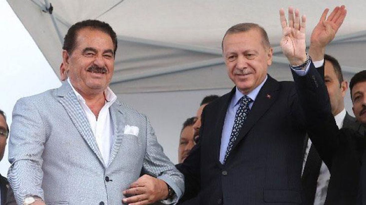 Cumhurbaşkanı Erdoğan, AK Parti'nin icraatını ünlü sanatçı İbrahim Tatlıses'in sözleriyle anlattı