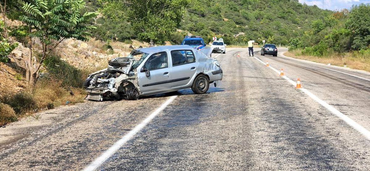 Kastamonu haber... Kontrolden çıkan araç takla attı; 1 yaralı