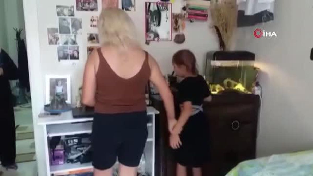 Lösemiyi kök hücre bağışıyla yenen 8 yaşındaki Elif, süper kahramanının ailesiyle tanıştı