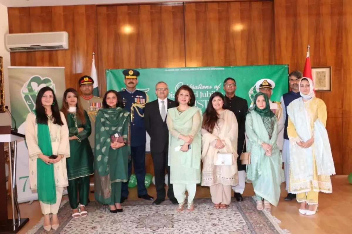 Pakistan's Independence Dıamond Jubılee Celebrated In Ankara
