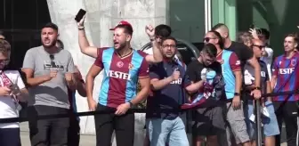 Trabzon spor haberi... Trabzonspor kafilesi Danimarka'da