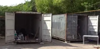 Ukraynalı askerler için seyyar duş imalatı