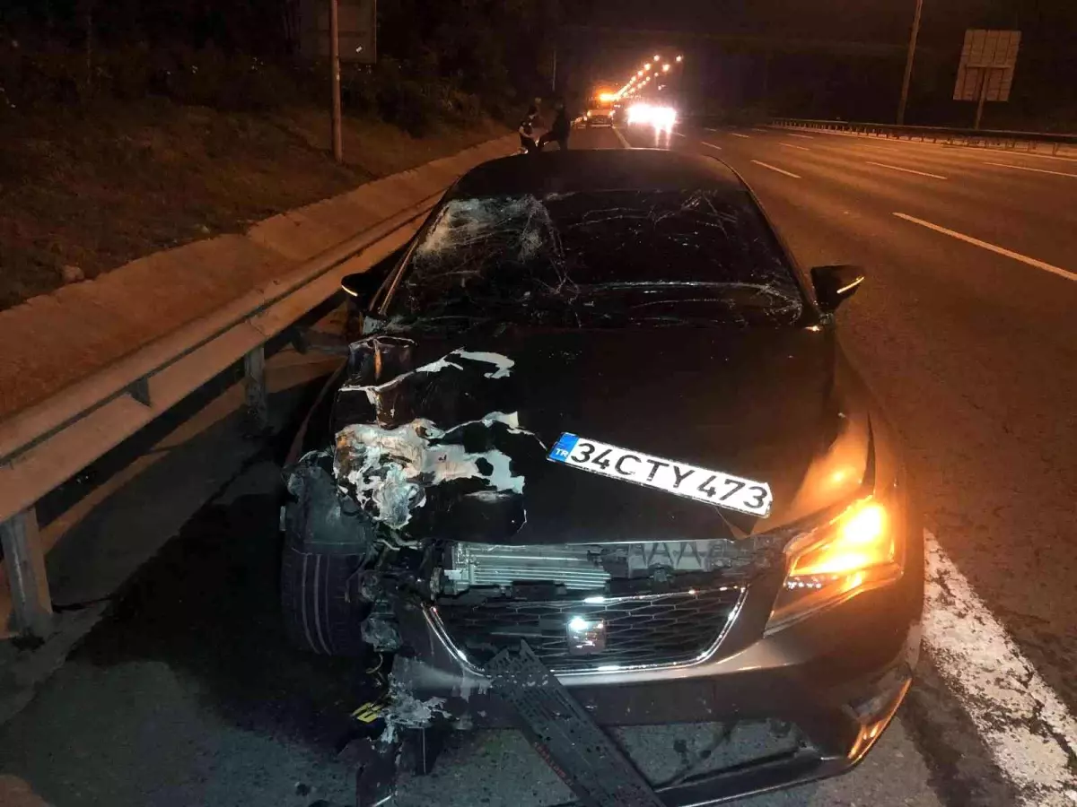 Kavacık Tem'de feci kaza: 2 kişi hayatını kaybetti