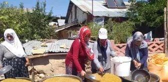 Tunceli haberi! Tunceli'de bulgur kazanları kaynamaya başladı