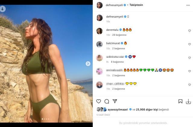50 yaşındaki Defne Samyeli, bikinili pozlarıyla kendine hayran bıraktı