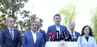Bakan Kurum: 'Afetlerde hep milletimizin yanında olduk'