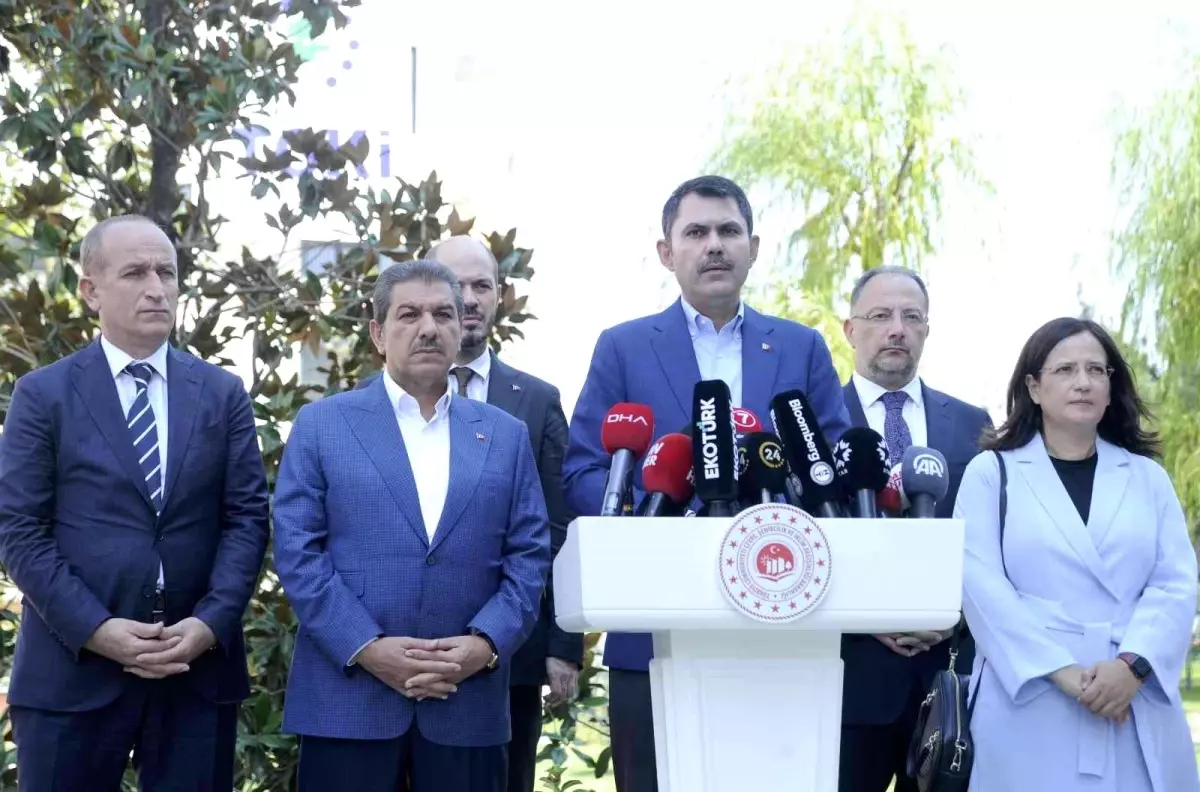 Bakan Kurum: 'Afetlerde hep milletimizin yanında olduk'