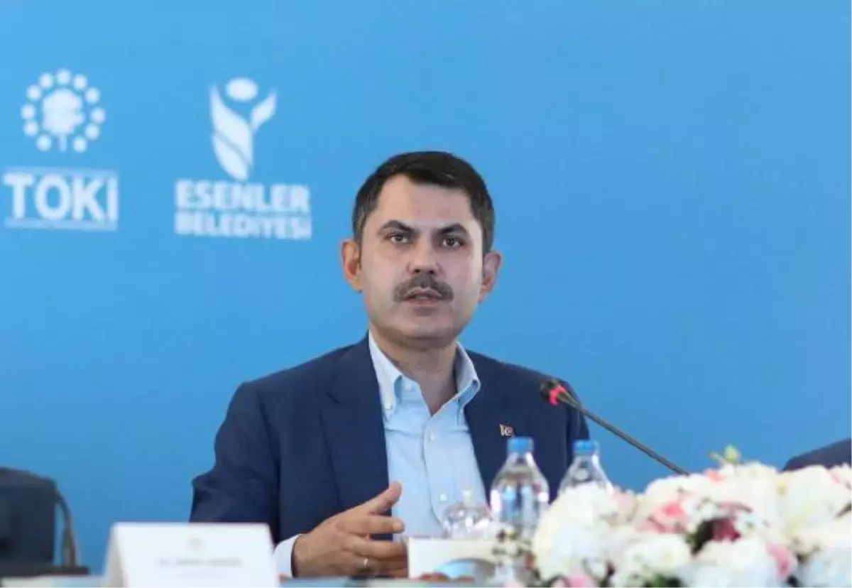 Bakan Murat Kurum'dan riskli yapı dönüşümü açıklaması Açıklaması