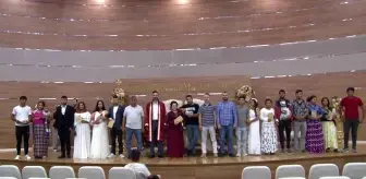 Çekmeköy'de 8 Roman çift, toplu nikah töreni ile mutluluğa 'evet' dedi