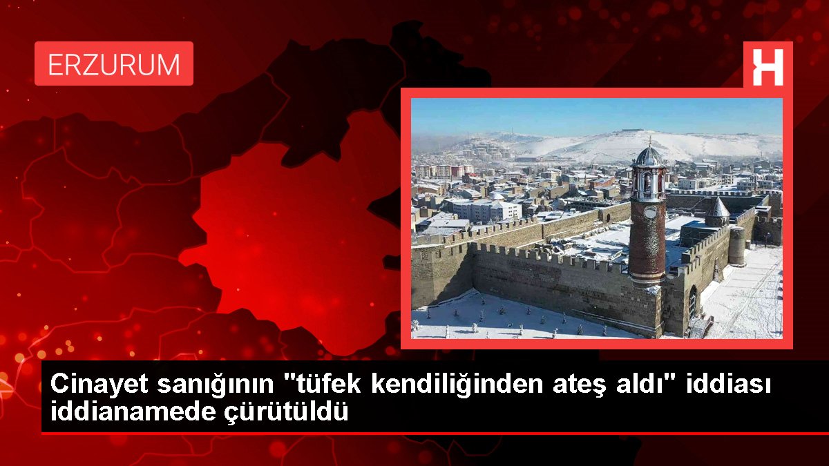 Son Dakika | Cinayet sanığının 'tüfek kendiliğinden ateş aldı' iddiası iddianamede çürütüldü