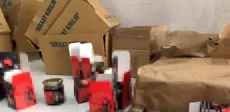 Güngören'de sahte cinsel içerikli ürün deposuna baskın