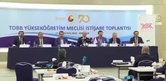 Hisarcıklıoğlu, TOBB Yükseköğretim Meclisi İstişare Toplantısı sonrasında açıklama yaptı