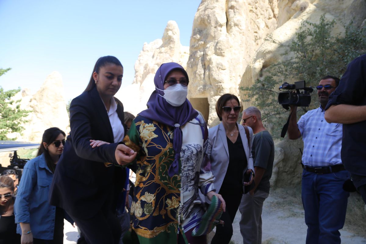 Malezya Kraliçesi Tunku Azizah, Kapadokya'yı gezdi