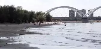 Tuna Nehri'nin su seviyesi normalin altına düştü