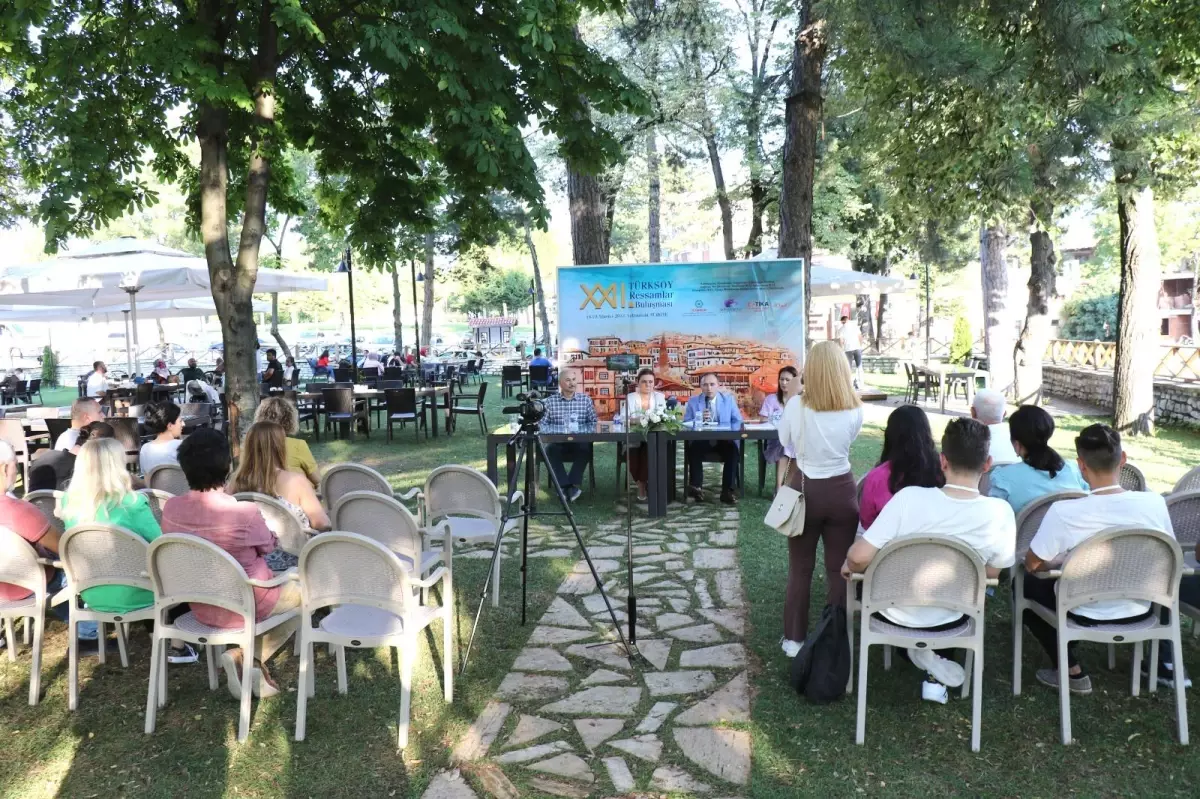 Karabük haberi... Türki Cumhuriyetlerden ressamlar Safranbolu'nun güzelliklerini resimlerine yansıtacak