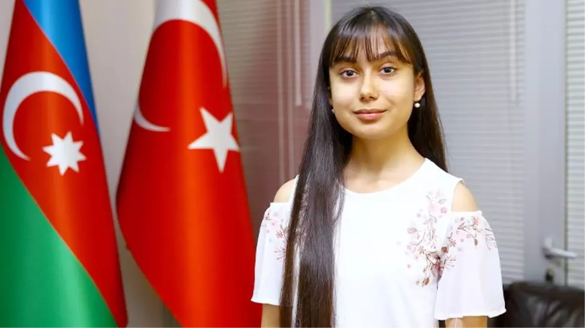 Azerbaycan birincisi genç kız, Türkiye'de tıp okumayı seçti