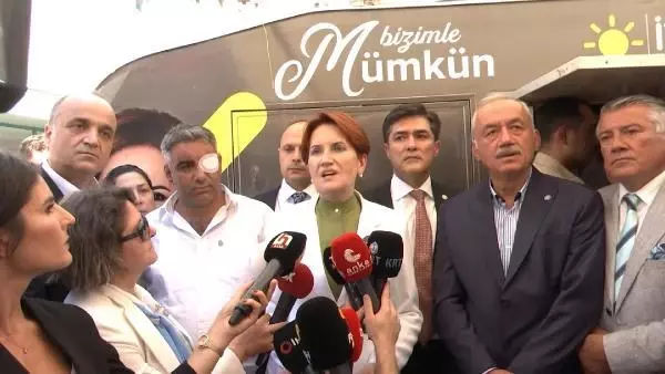 Akşener, bir vatandaşın sözleri karşısında çileden çıktı! Korumalar devreye girince olay büyüdü