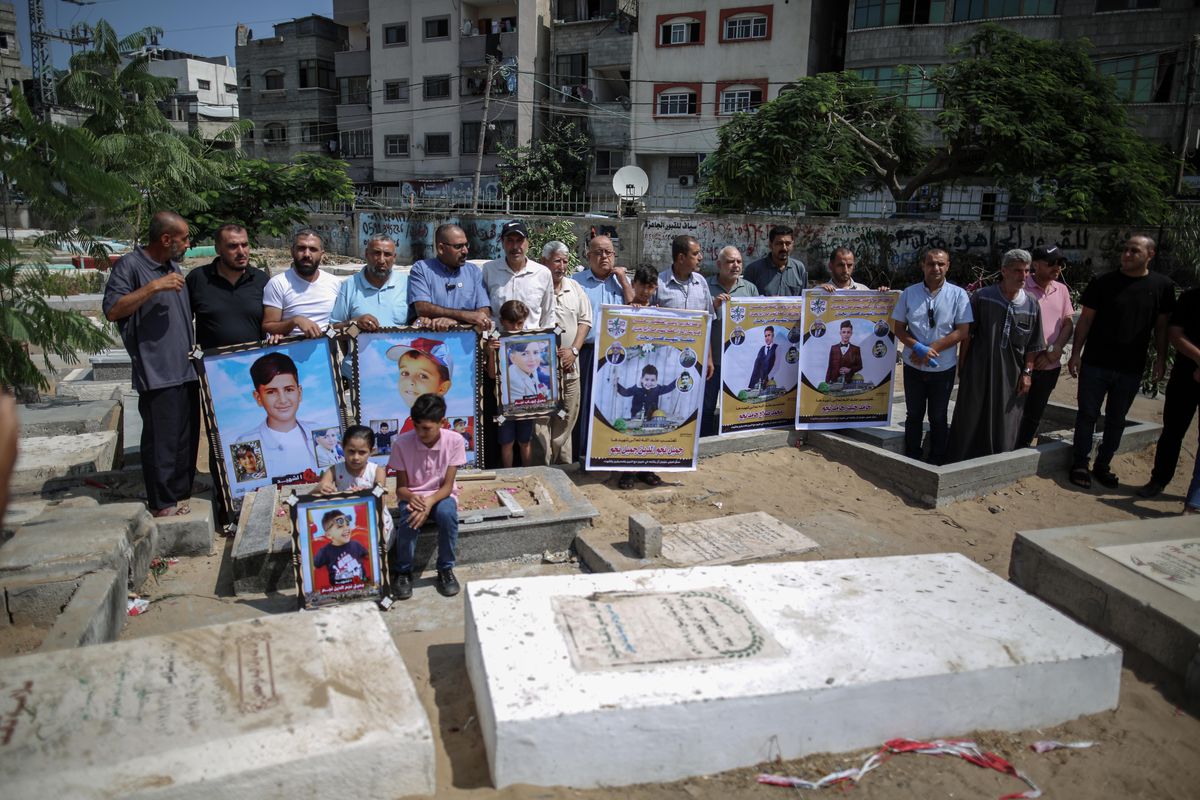 Son dakika haberleri! Filistinli avukatlardan İsrail'in Gazze'de 5 çocuğun ölüme yol açan mezarlık saldırısına tepki