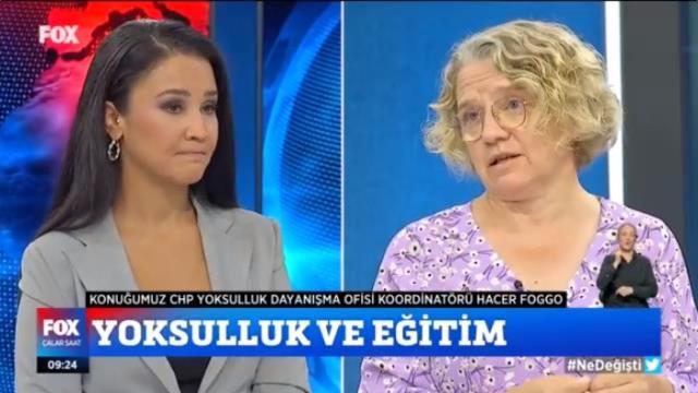 FOX Çalar Saat konuğu Hacer Foggo kimdir? CHP Yoksulluk Dayanışma Ofisi Koordinatörü Hacer Foggo kaç yaşında, nereli? Hacer Foggo biyografisi!