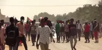 Son dakika haberi | Sudan'daki askeri yönetim karşıtı gösteriler