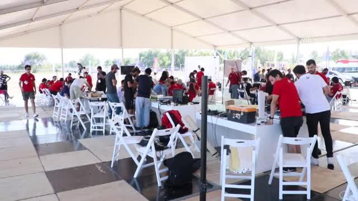 TEKNOFEST kapsamında 'Savaşan İHA Yarışması' sürüyor