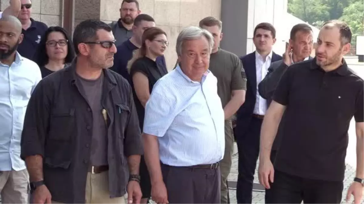BM Genel Sekreteri Guterres, Odessa Limanını ziyaret etti