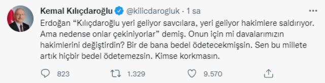Erdoğan, YSK'ya 'Bu adama bedel ödetin' çağrısında bulundu! Kılıçdaroğlu'ndan yanıt gecikmedi