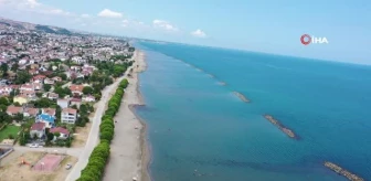 Samsun haberleri: Karadeniz, Samsun sahillerini yutmaya devam ediyor