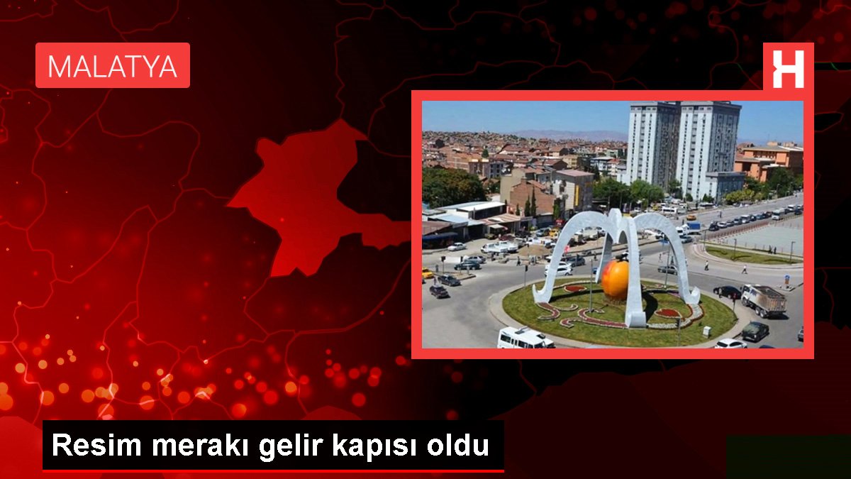 Resim merakı gelir kapısı oldu