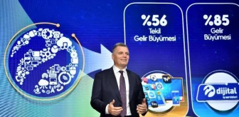 Turkcell ikinci çeyrekte yüzde 46,0 büyüdü, ilk 6 ayda 1,2 milyon yeni müşteri kazandı