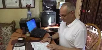 62 yaşındaki adamın eğitim aşkı görenleri hayran bıraktı