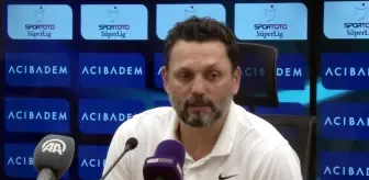 Erol Bulut: 'İyi oynamadığımız bir maçtan 3 puan aldık'