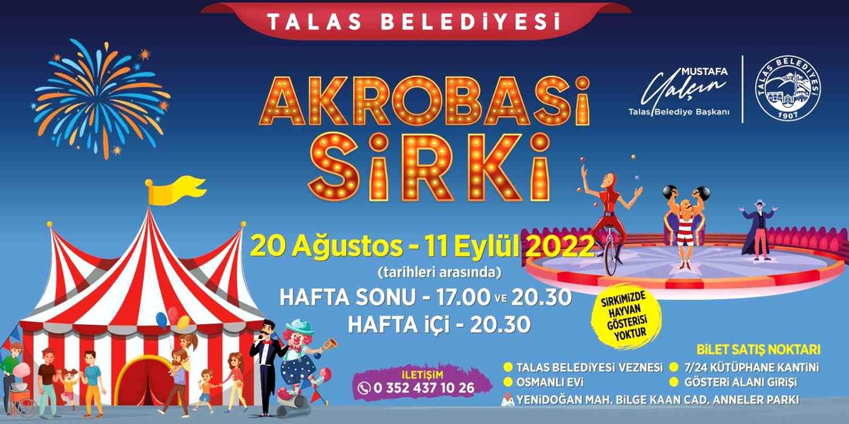 Sirk kapılarını açıyor