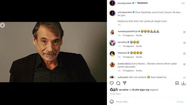 Civan Canova'nın ölümü sanat dünyasını yıktı! Paylaşımlar art arda geldi